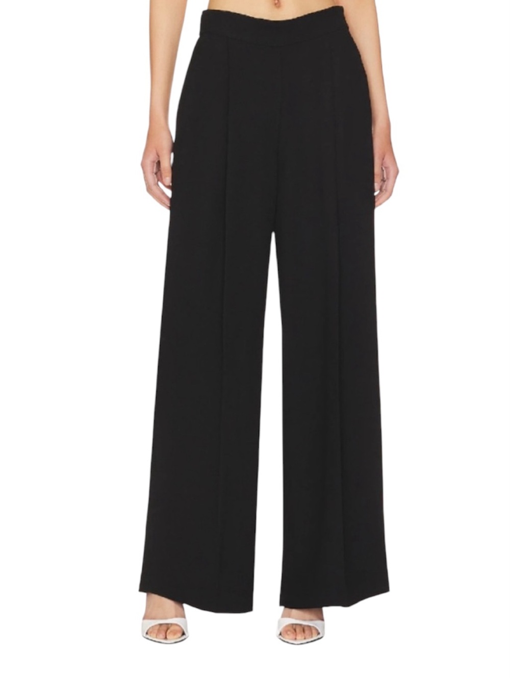 SPANX Crepe Trouser Pant #20542R Classic Black Size M - Picture 4 of 11